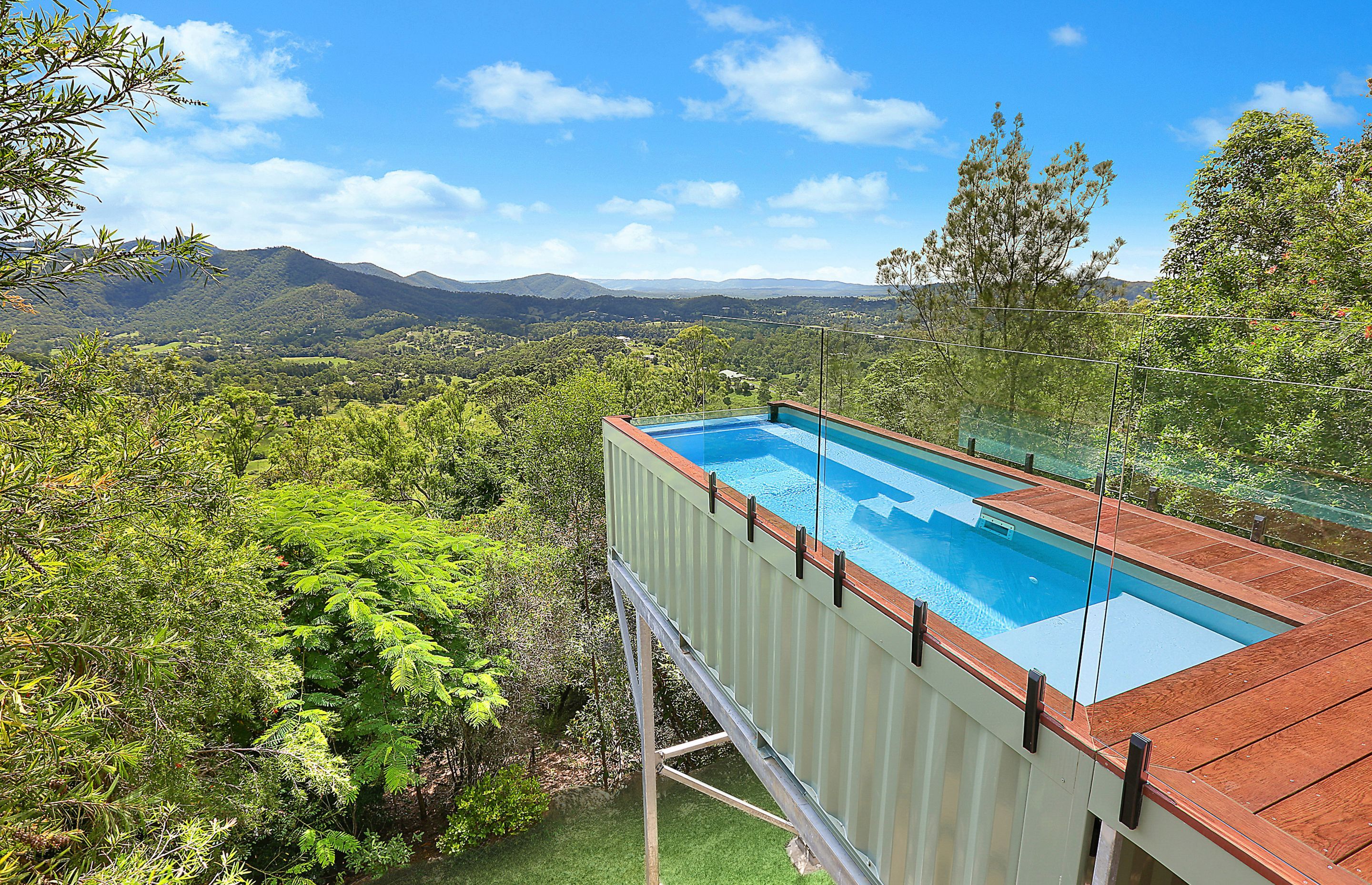 Brisbane Hills. Product by Shipping Container Pools | Photography by Aiden Lefman