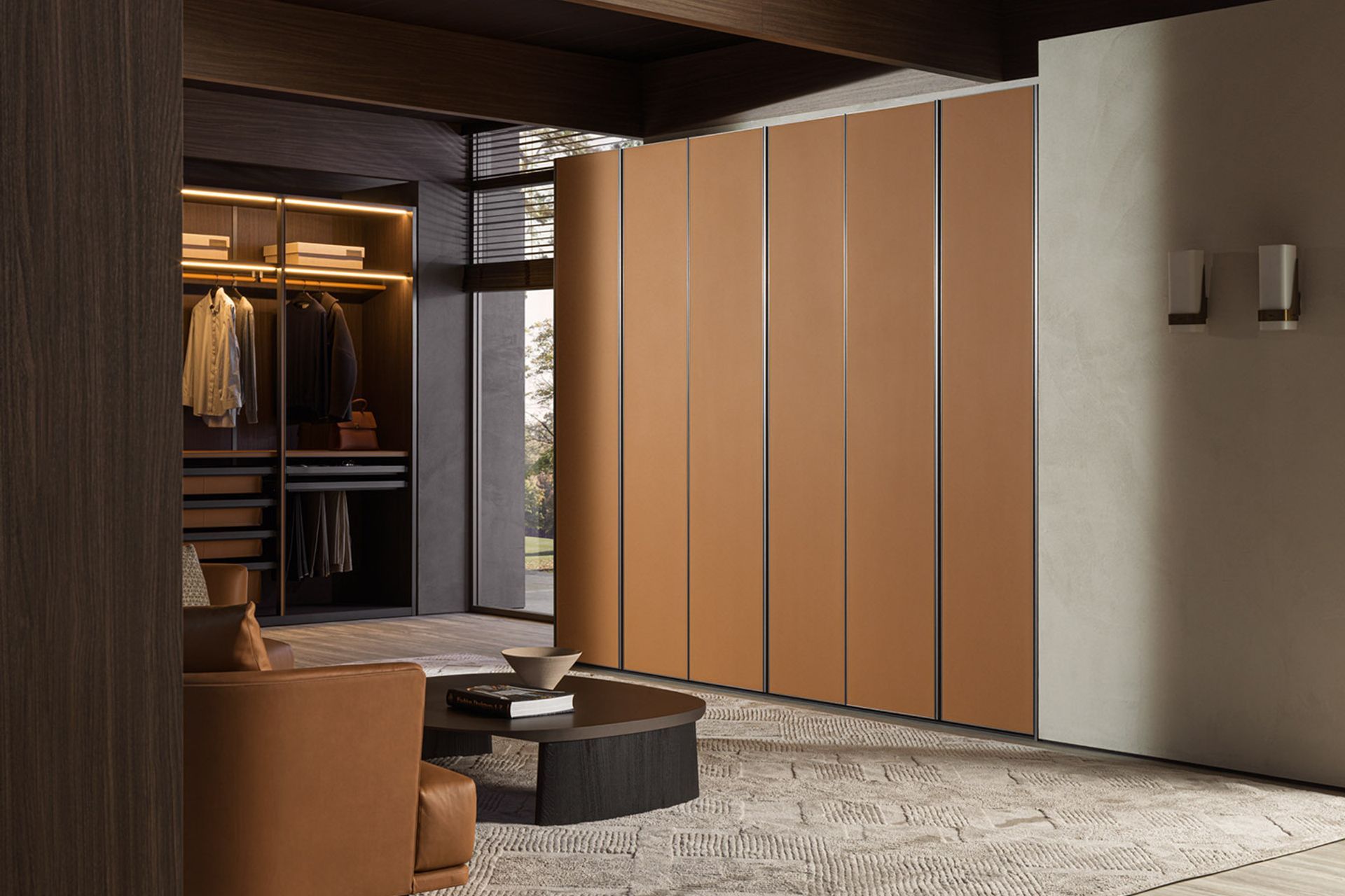 Gliss Master Smooth by Vincent Van Duysen featuring Ecoskin.