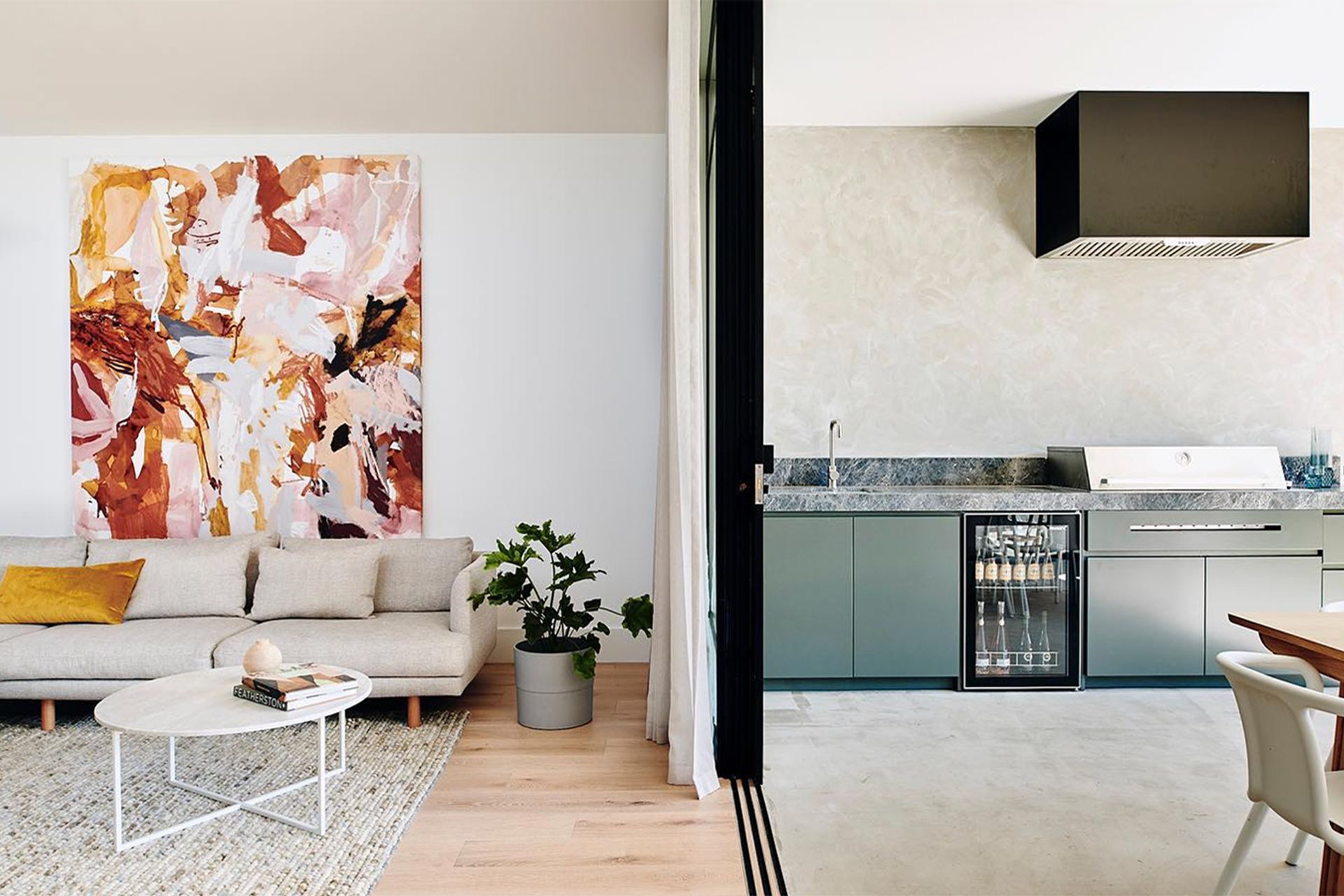 © The Melbourne Builder - featuring Schweigen CLUM212S 1200mm Silent BBQ Alfresco Rangehood