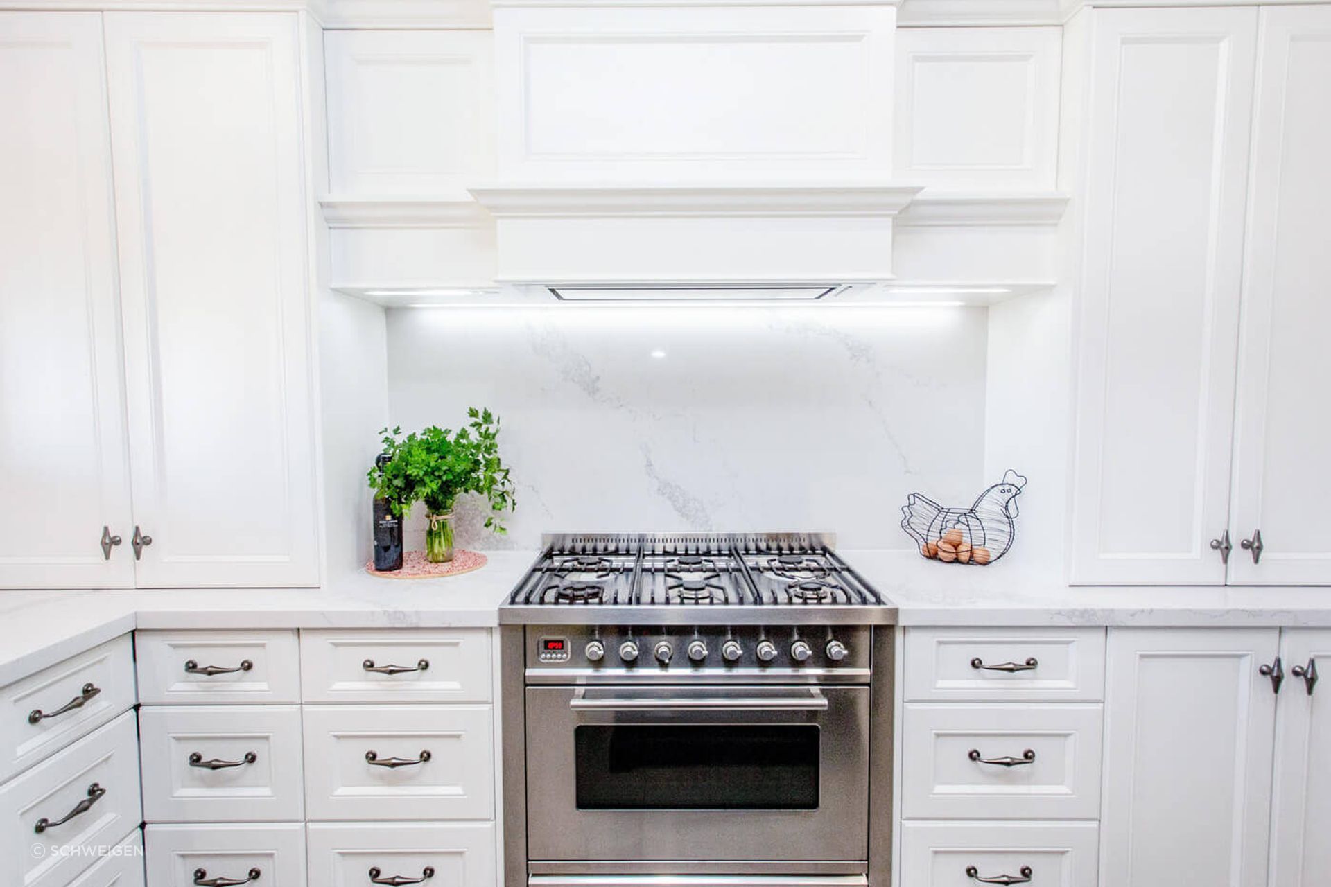Schweigen Silent Undermount Rangehood 900mm UM-PA9S
