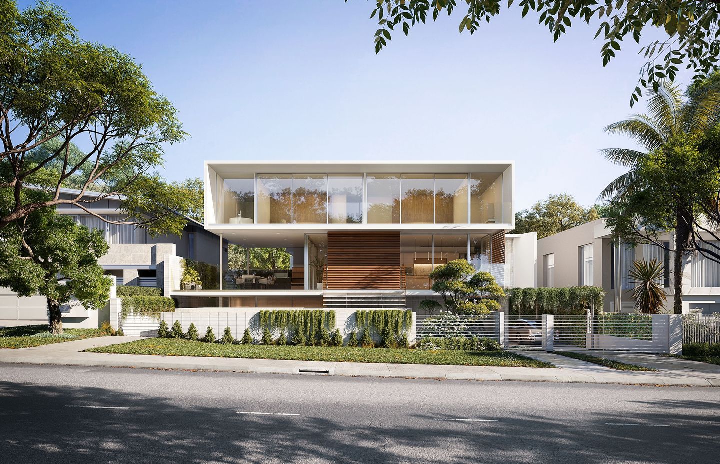 Alexander Road Townhouses by Banham Architects