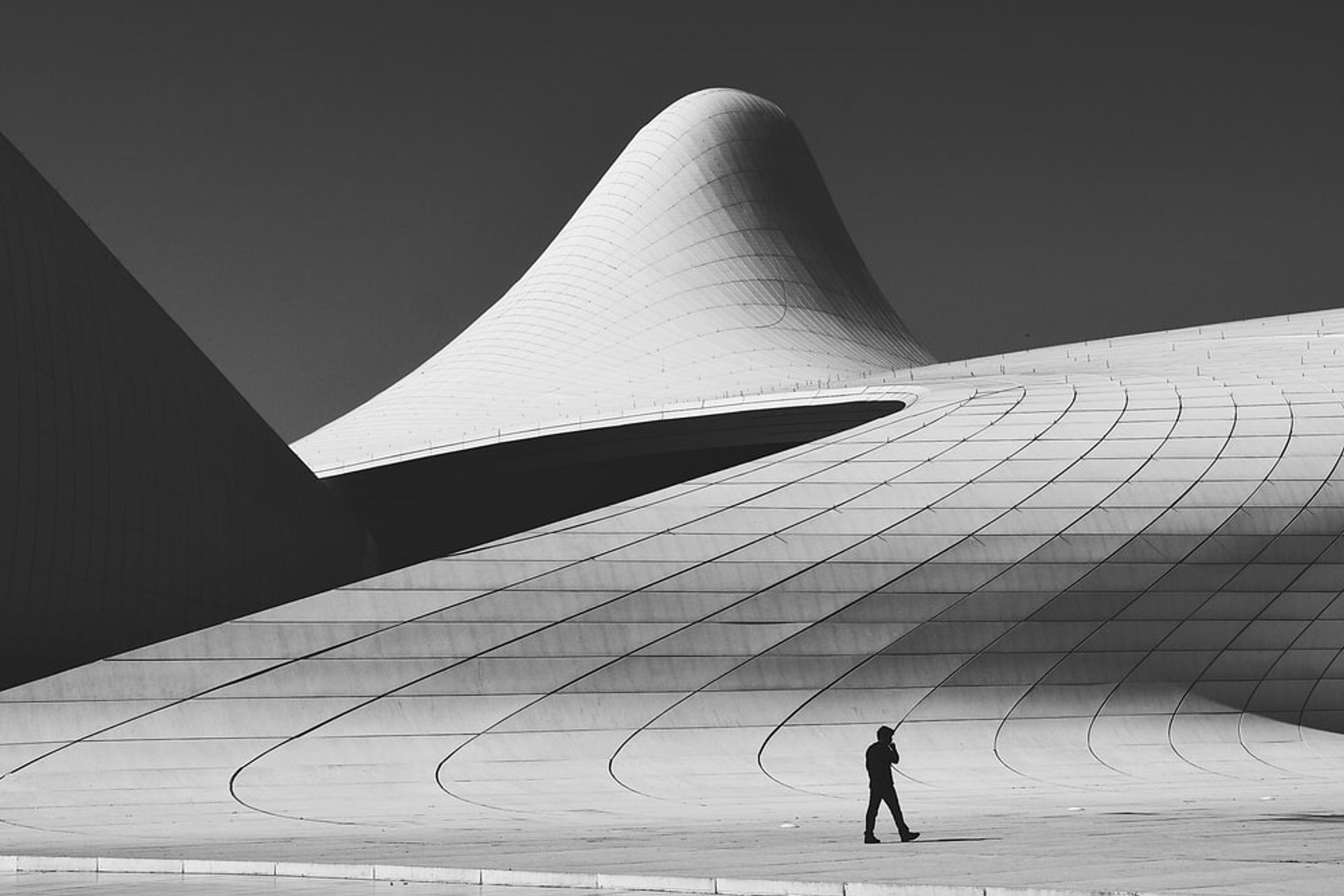  The Heydar Aliyev Center, designed by Zaha Hadid