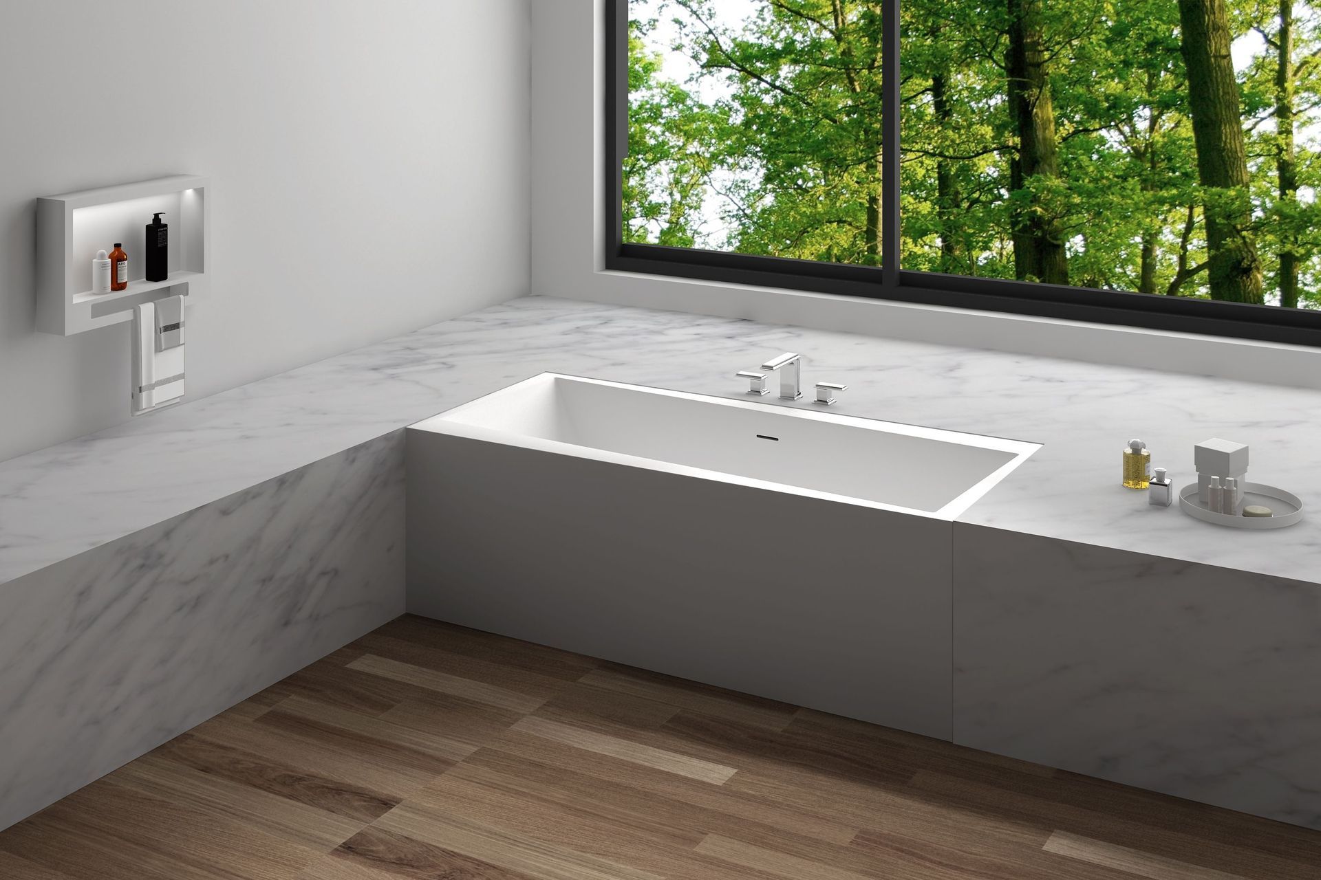 Stonebaths has a range of sophisticated baths suited to contemporary bathrooms.