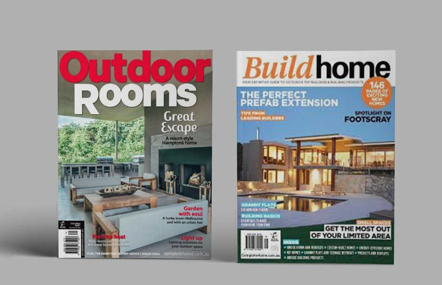 Outdoor Rooms – Issue 31 Build Home – Issue 48