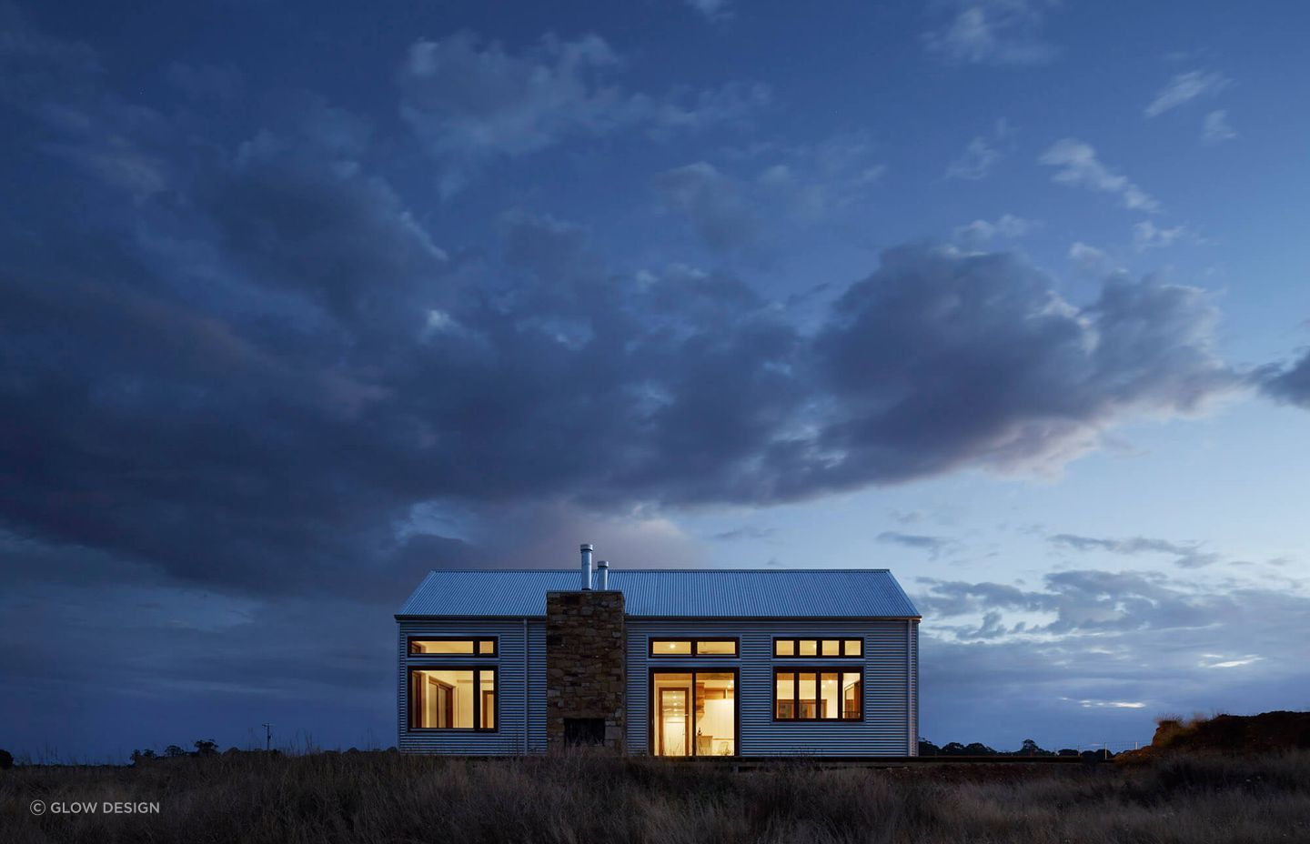 The brick veneer is designed to help regulate internal temperatures.