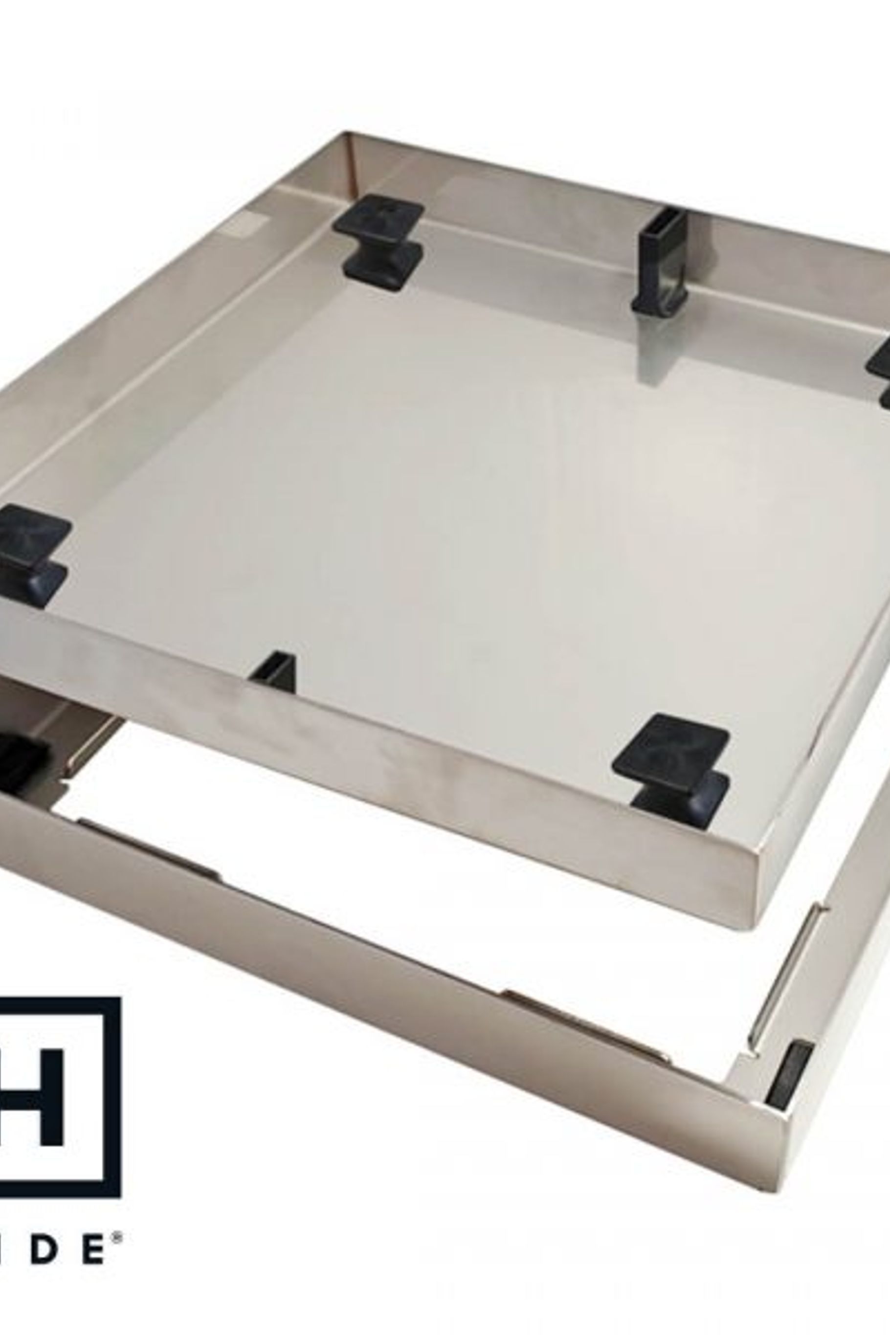 Available in sizes 306mm square and 342mm square and at a range of depths to suit most applications. (see table below). Additionally, any HIDE Skimmer Lids may also be used as a HIDE Access Cover or to cover the auto-fill.