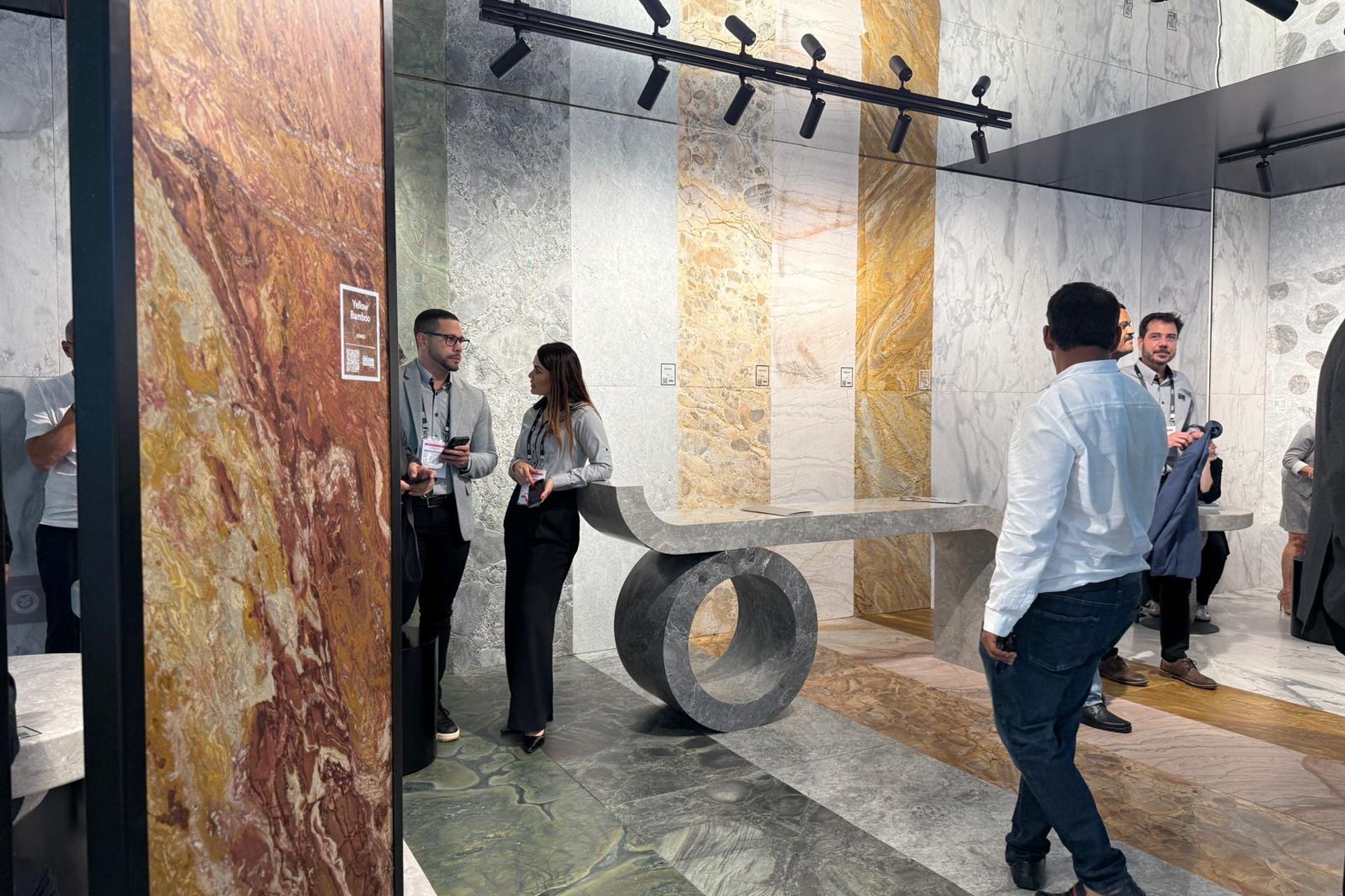 Marmomac 2025 in Verona, Italy. Duncan and Ali connected with over 1,500 exhibitors from 50+ countries, exploring global trends in natural texture, sustainability, and technology-enhanced craftsmanship. A September highlight bringing international stone innovation back to Sydney.