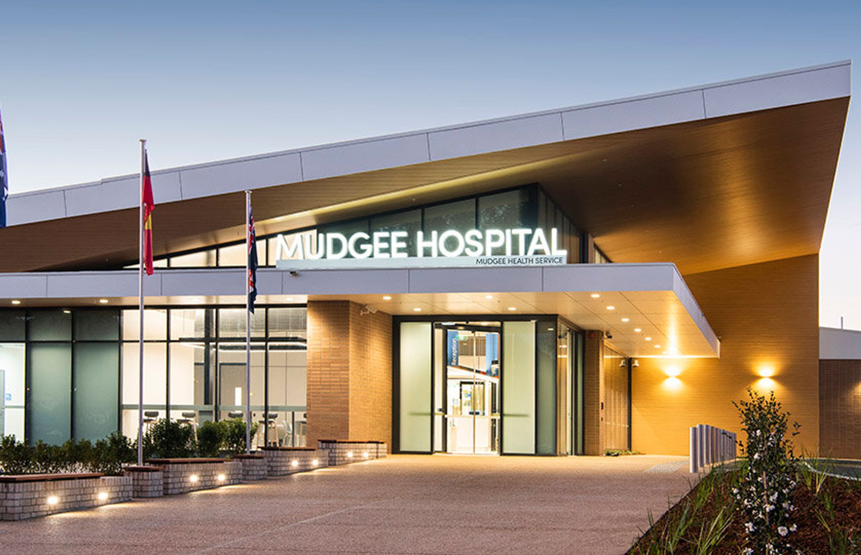 Viewing Timber Look Soffits From a New Angle at Mudgee Hospital, NSW
