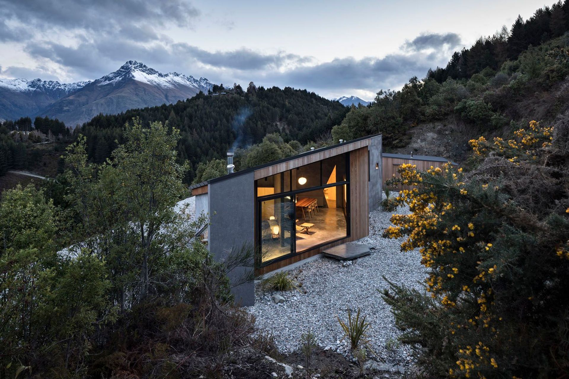 Bivvy House, Queenstown, designed by Vaughn McQuarrie Architects
