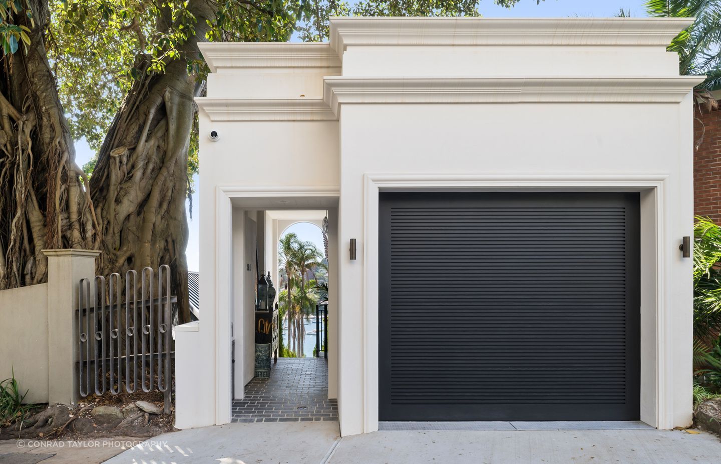 Lynda Kerry Interior Design | Andrew Barnyak Design | Charcoal Granite Cobblestones