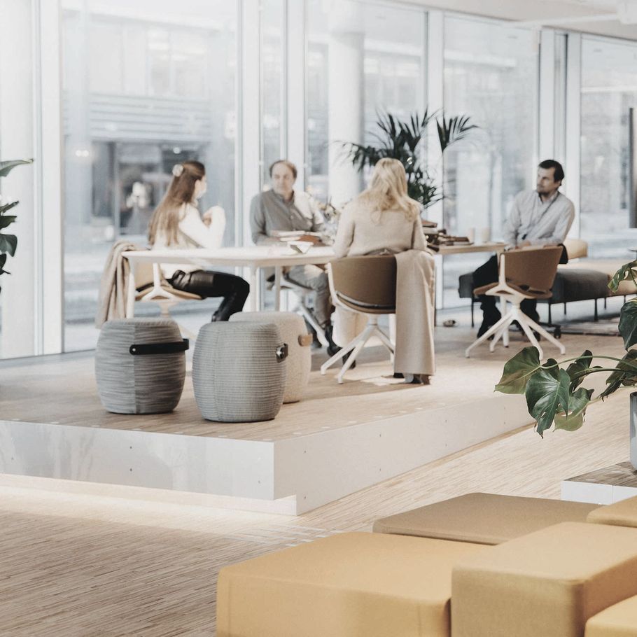 Avoid the back-to-office blues with a warm and flexible office aesthetic