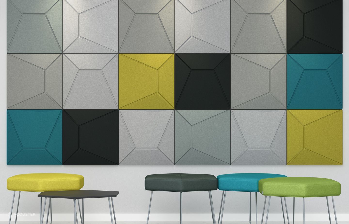 Featured Product: Milano Acoustic Tiles - Acoustek