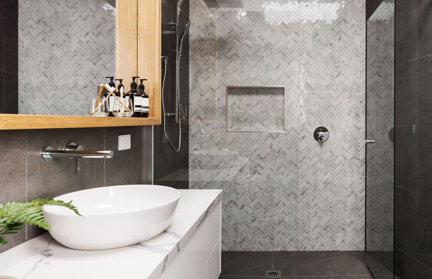 Exhaust fans are an efficient way to remove steam and moisture quickly from bathrooms.