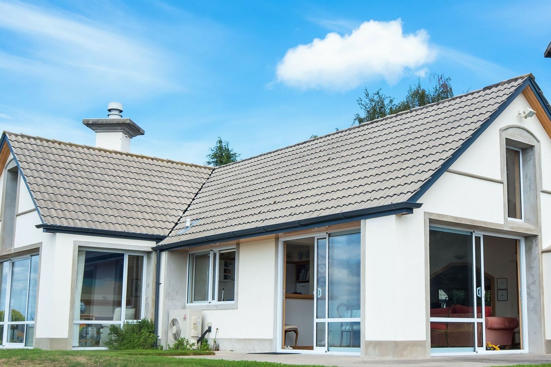 retroGLAZE® Aluminium Retrofit Double Glazing takes this home from cold and damp, to warm and inviting.