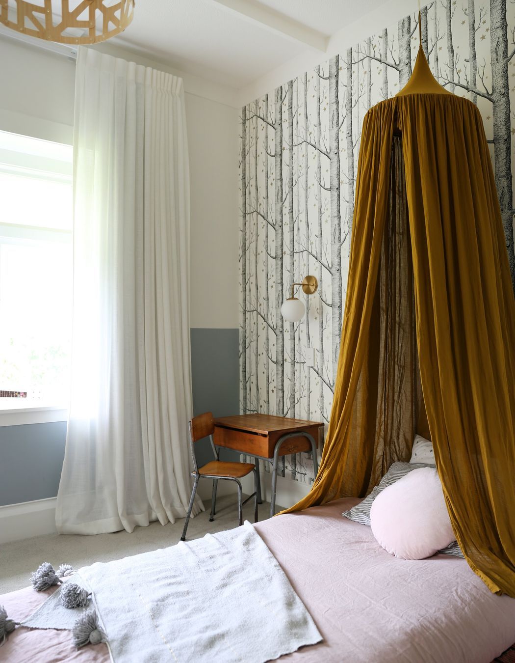 Window treatments are a great way to create the mood you want in your home.