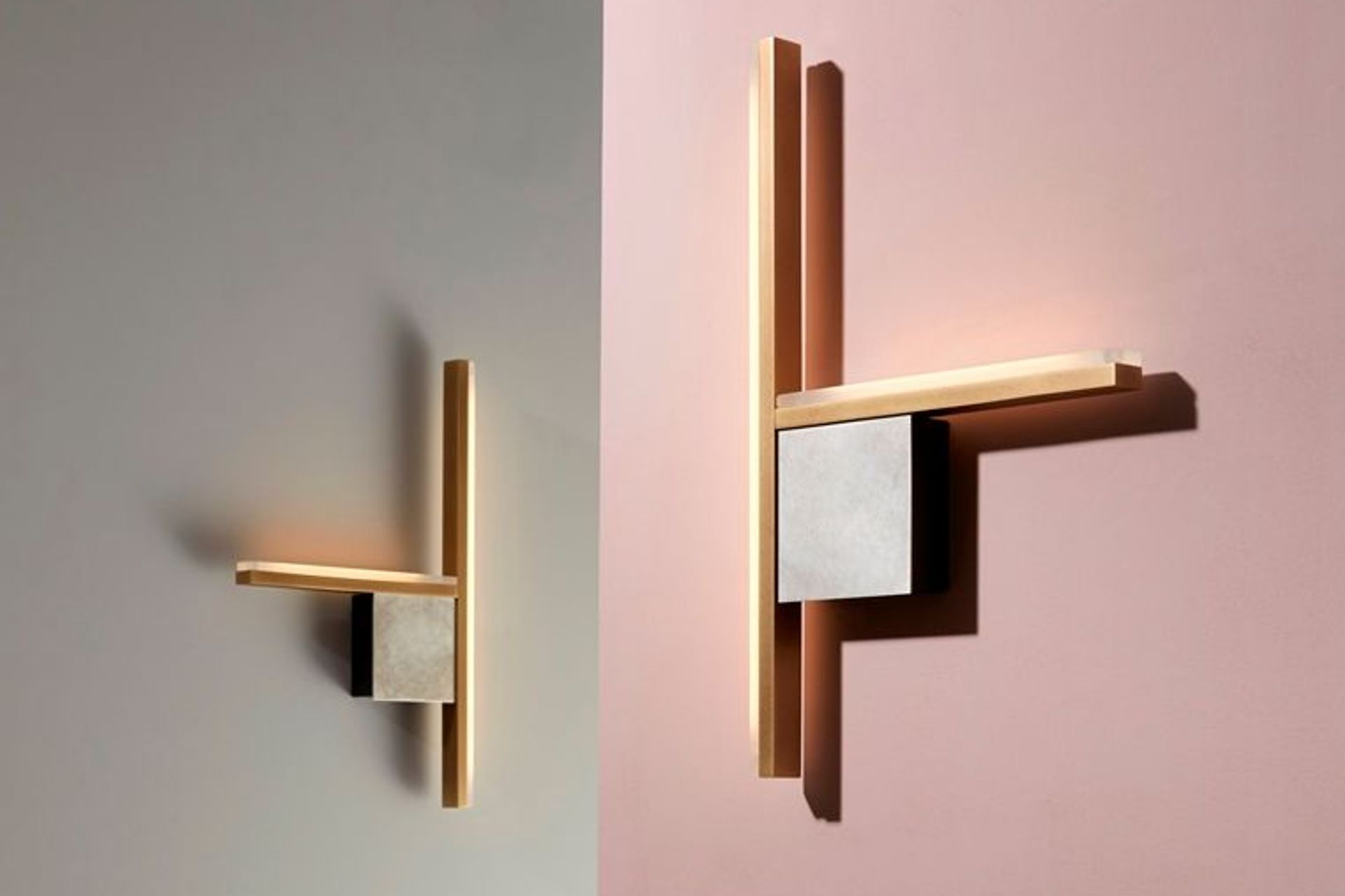 Wall lighting, like the Almost Essence Wall Light, can be a piece of art in its own right