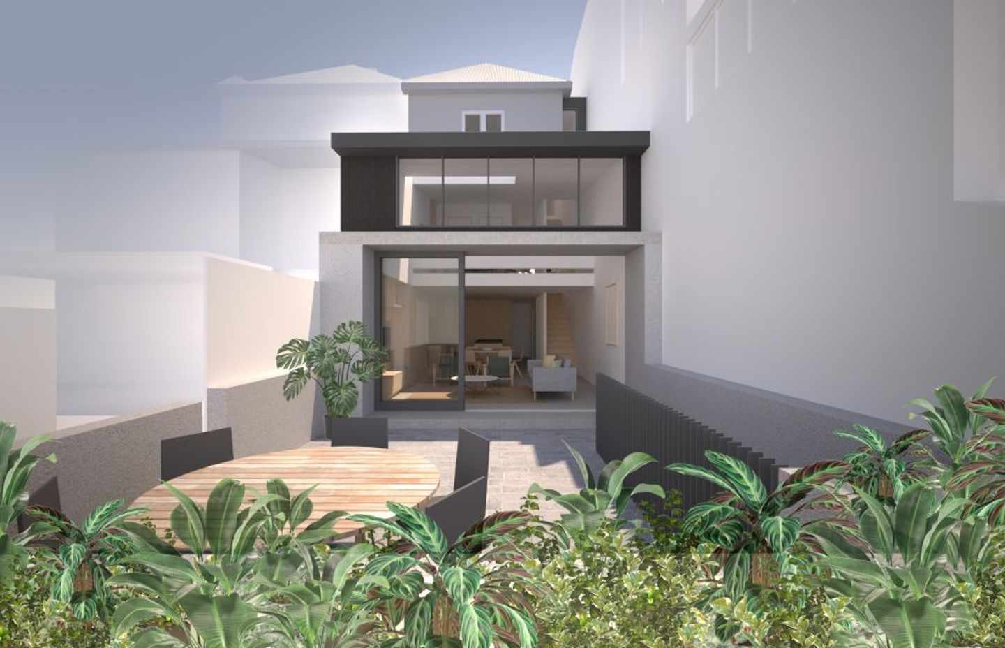 An artist rendering of the property Ballast Point developed in Balmain