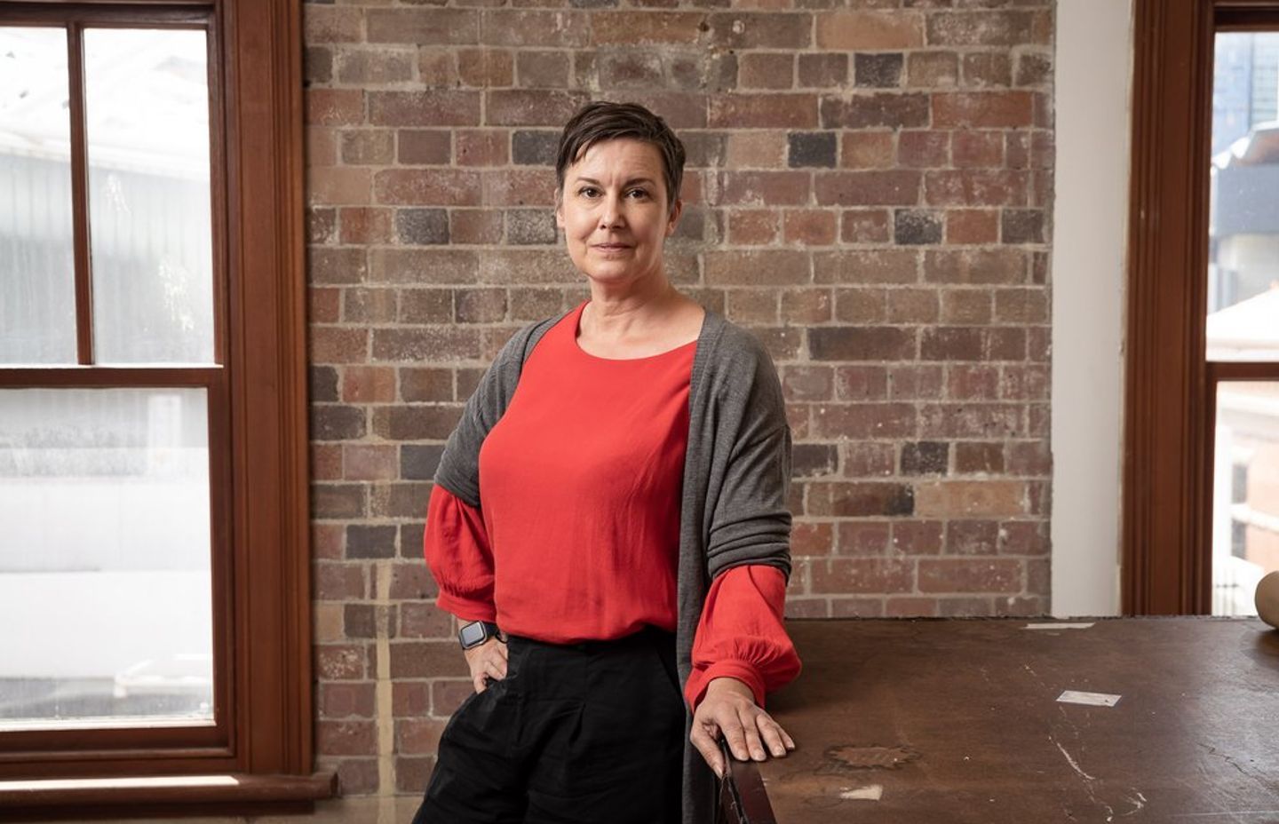 Anna Tregloan, current MAAS Creative Industries Resident, photo by Daniel Boud