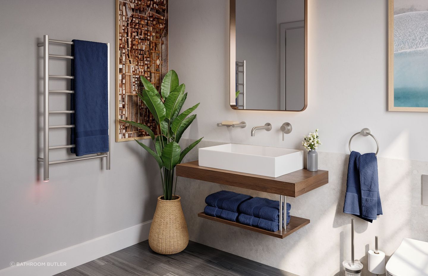 4600 Series & NATURAL 8 Bar in Brushed stainless steel