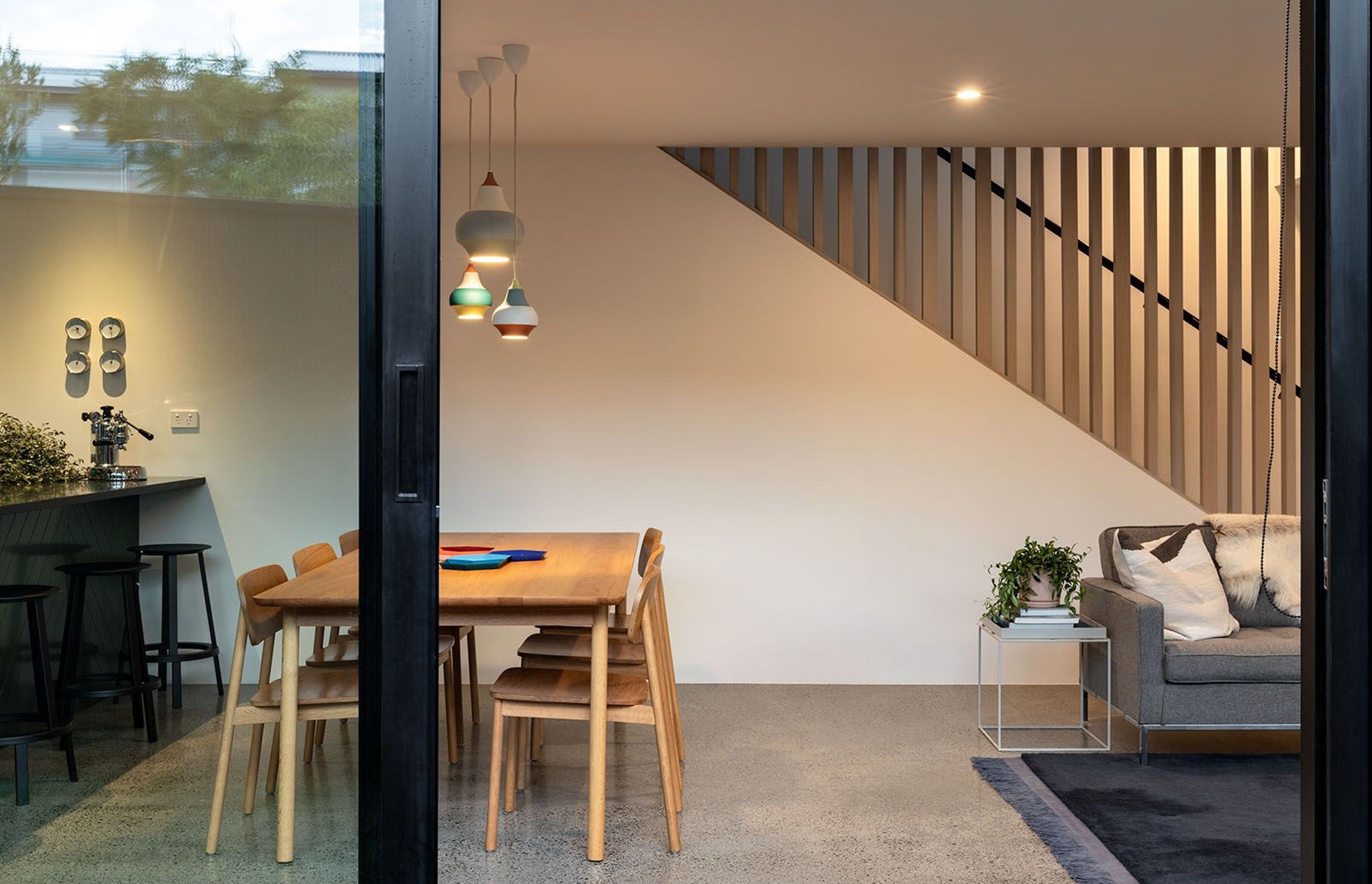 Kate Rogan was both the client and architect of her own home "Black Bird" in Grey Lynn; she and Eva are both currently in the throes of building their own homes again.