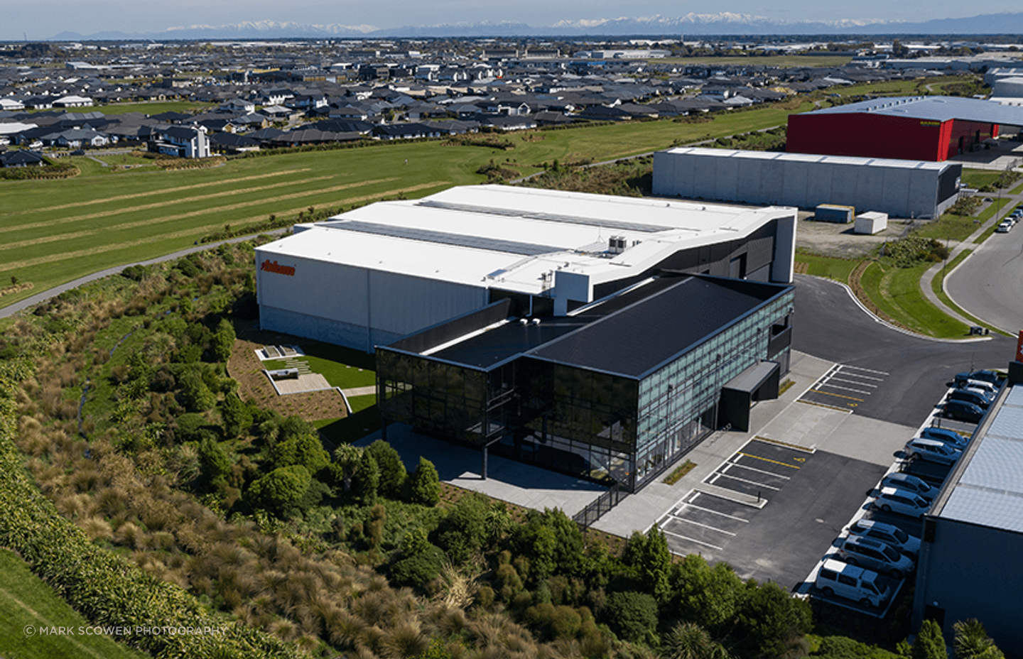 For its new Christchurch showroom and warehouse, Blum wanted to go as 'green' as possible with not only the design of the building but also the systems that would run it.