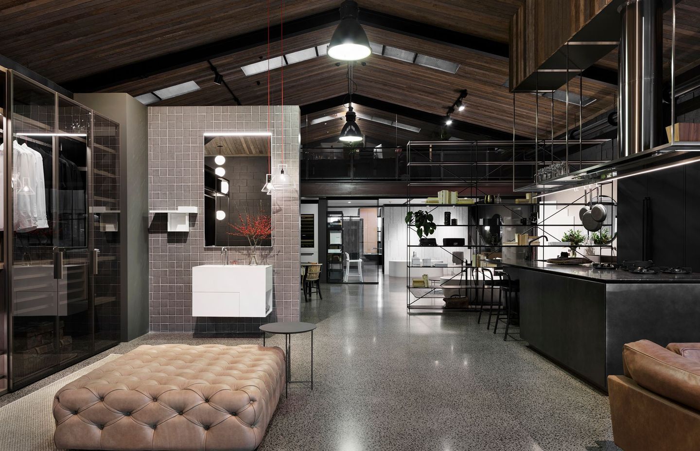 Boffi's Auckland showroom offers an alluring taste of the full Boffi range.