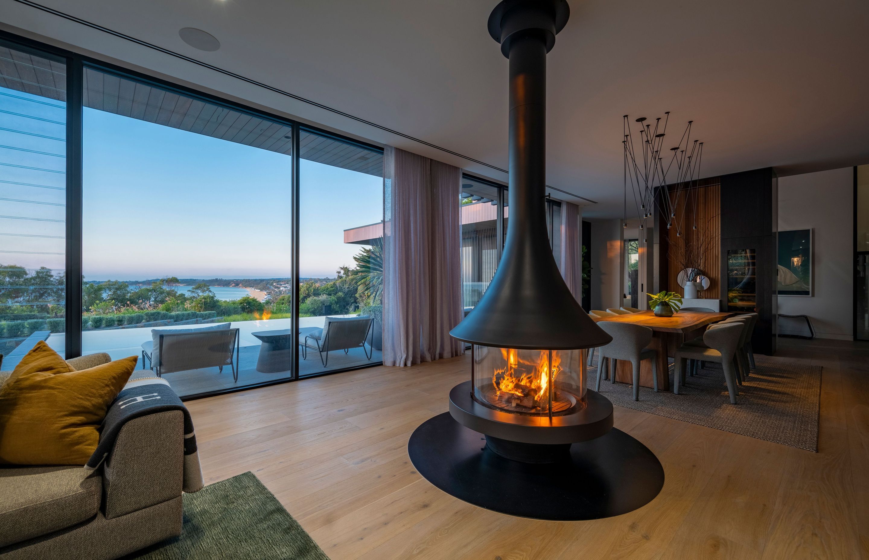 Holland Project, Mt Martha VIC | Eva 992 Wood by Sculpt Fireplaces