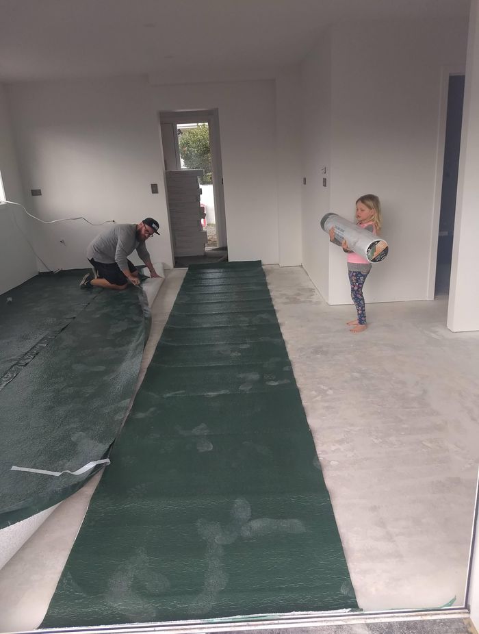 DIY bamboo flooring – a real family affair!