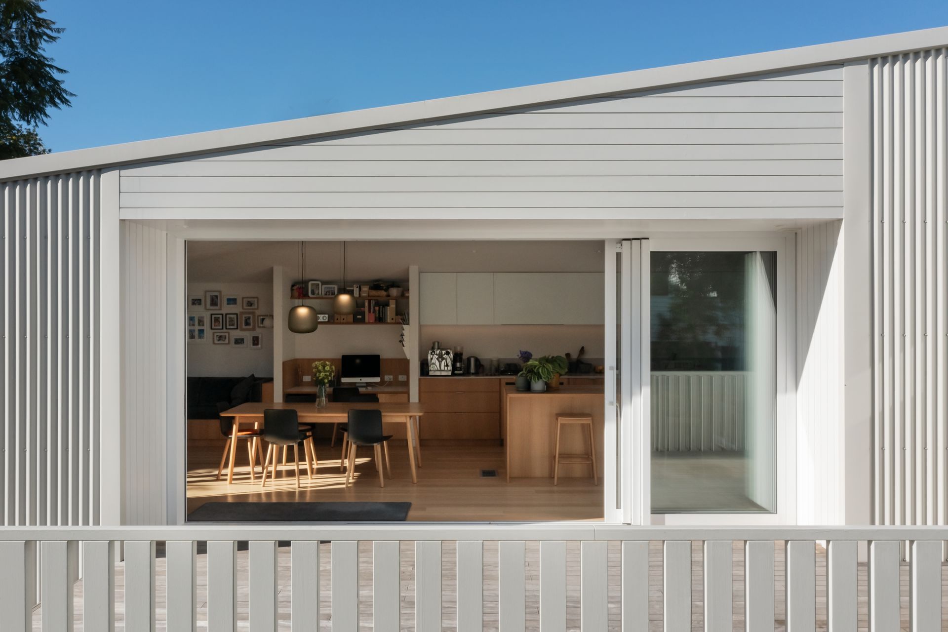 Installed alongside original 1920s weatherboards, COLORSTEEL cladding gives this Westmere bungalow a style upgrade.