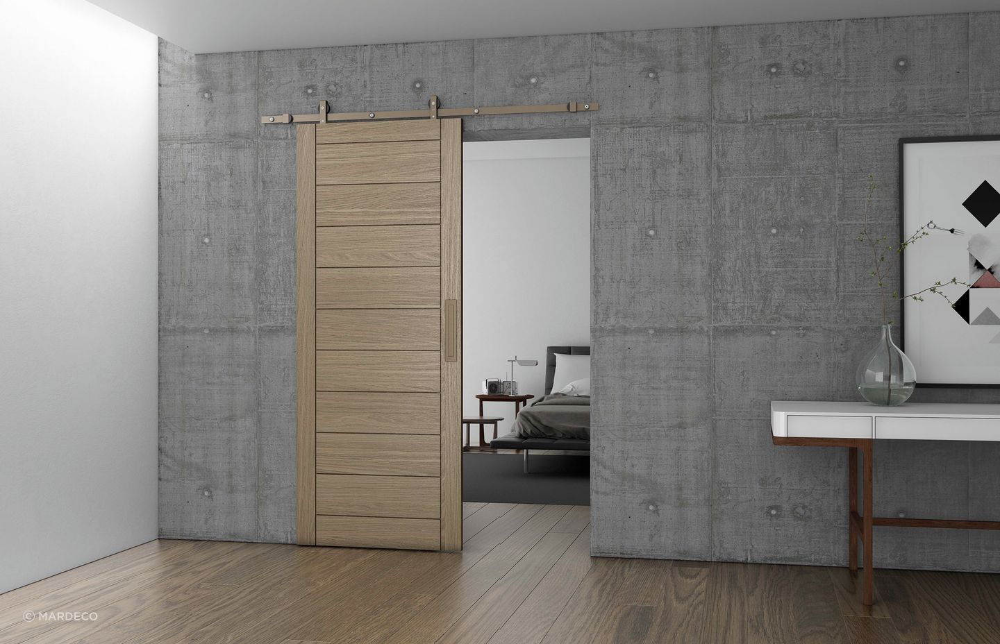 Innovative solutions like the Aluminium Sliding Door Kit shows how unique interior doors can be.