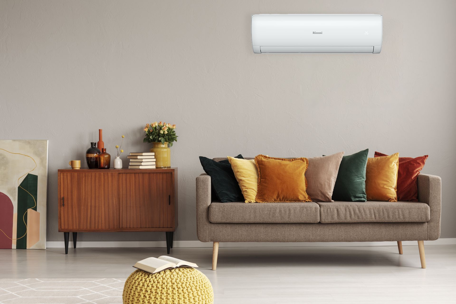‘High-Wall Split’ heat pumps are the most popular and cost-effective system and are designed to be a one-room heating and cooling solution and have a single outdoor unit connected to one indoor unit.