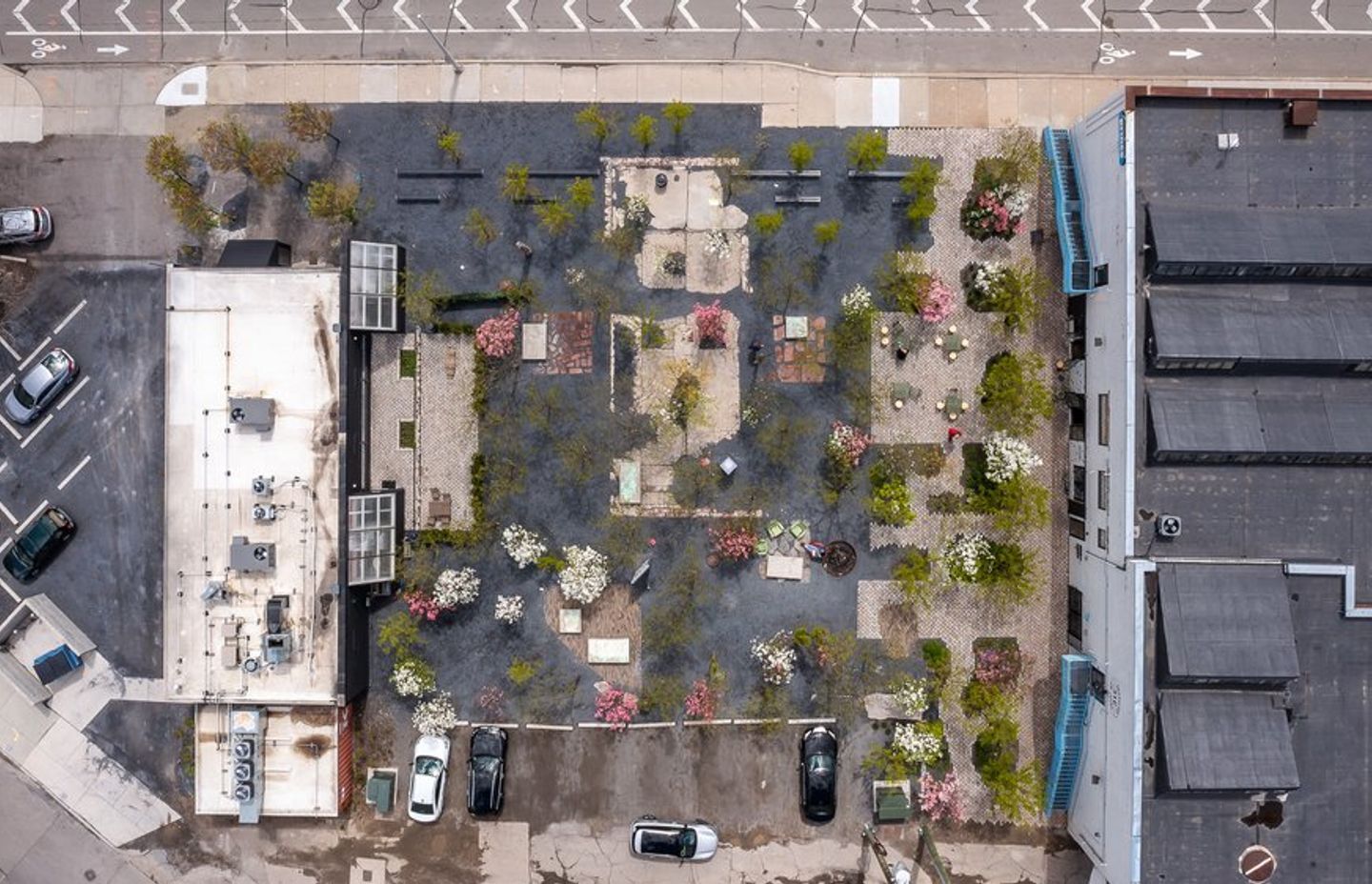 Oberlander Prize,, Core City Park Detroit, MI, Spring 2021. Photo credit Prince Concepts and The Cultural Landscape Foundation