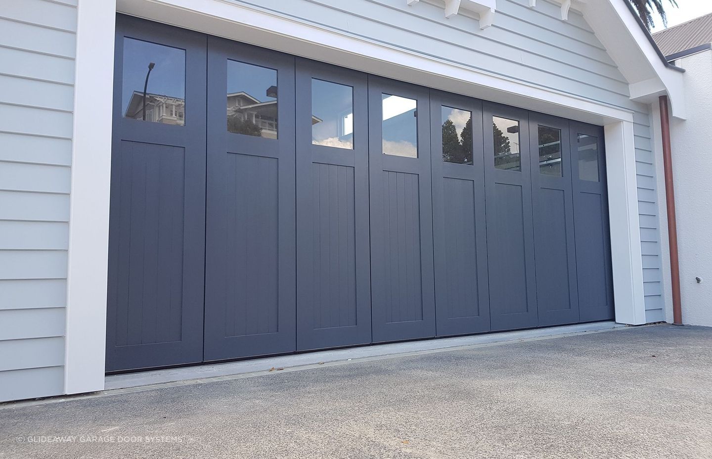 Turning your garage into a home gym can help you keep fit.