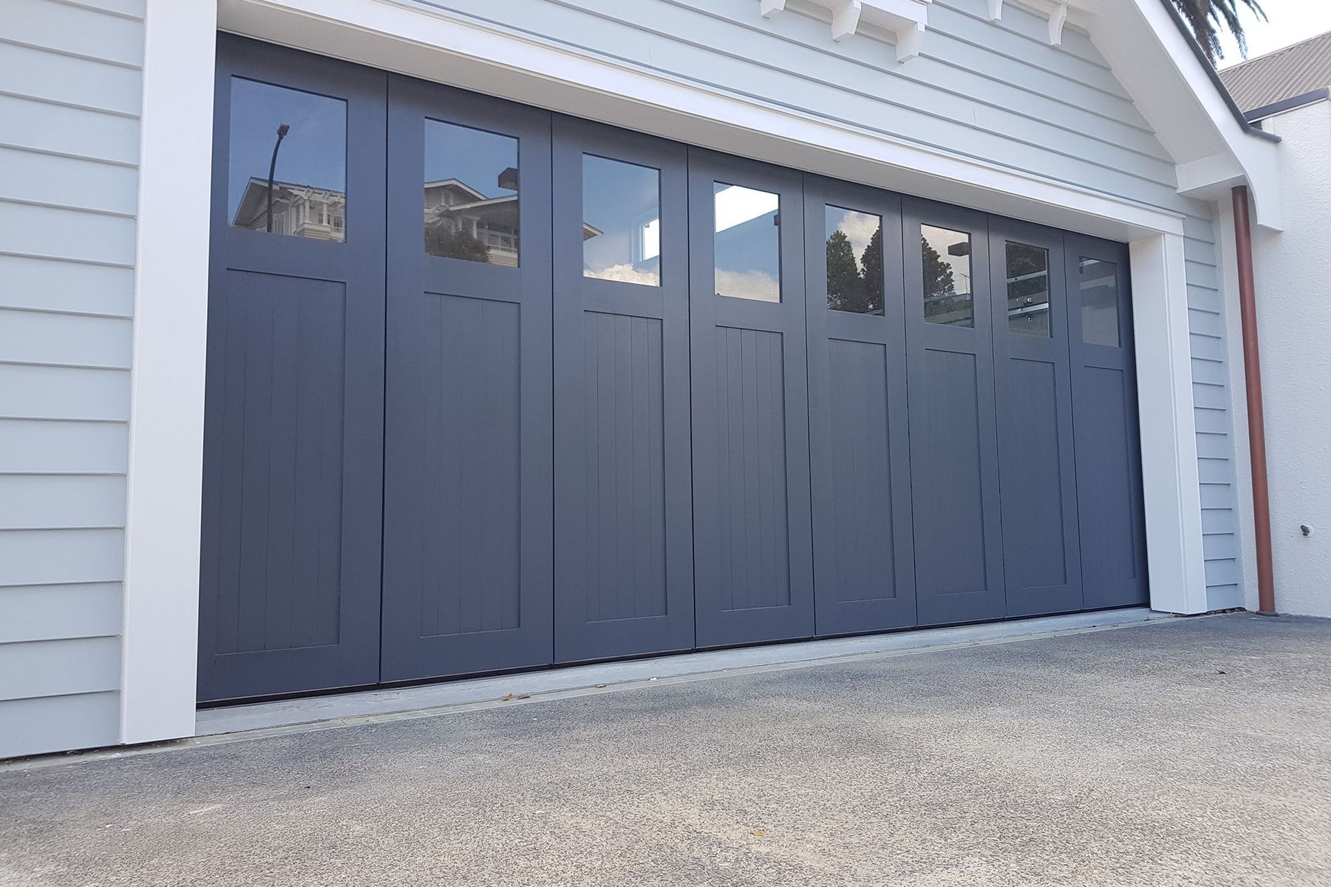 Turning your garage into a home gym can help you keep fit.