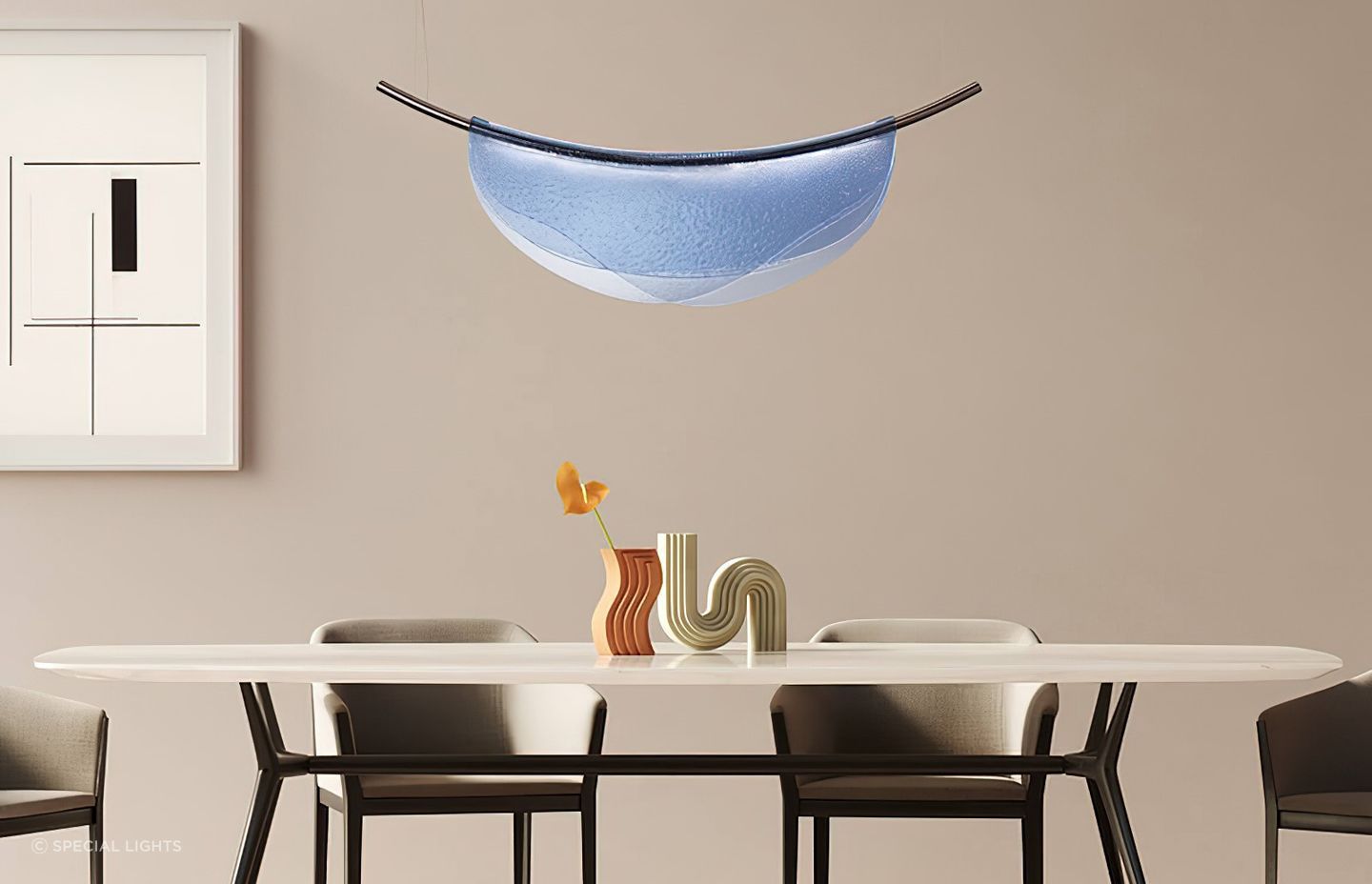 Inspired by famed artist Salvador Dali, the Dali SG Pendant Light is an example of craftsmanship at its best