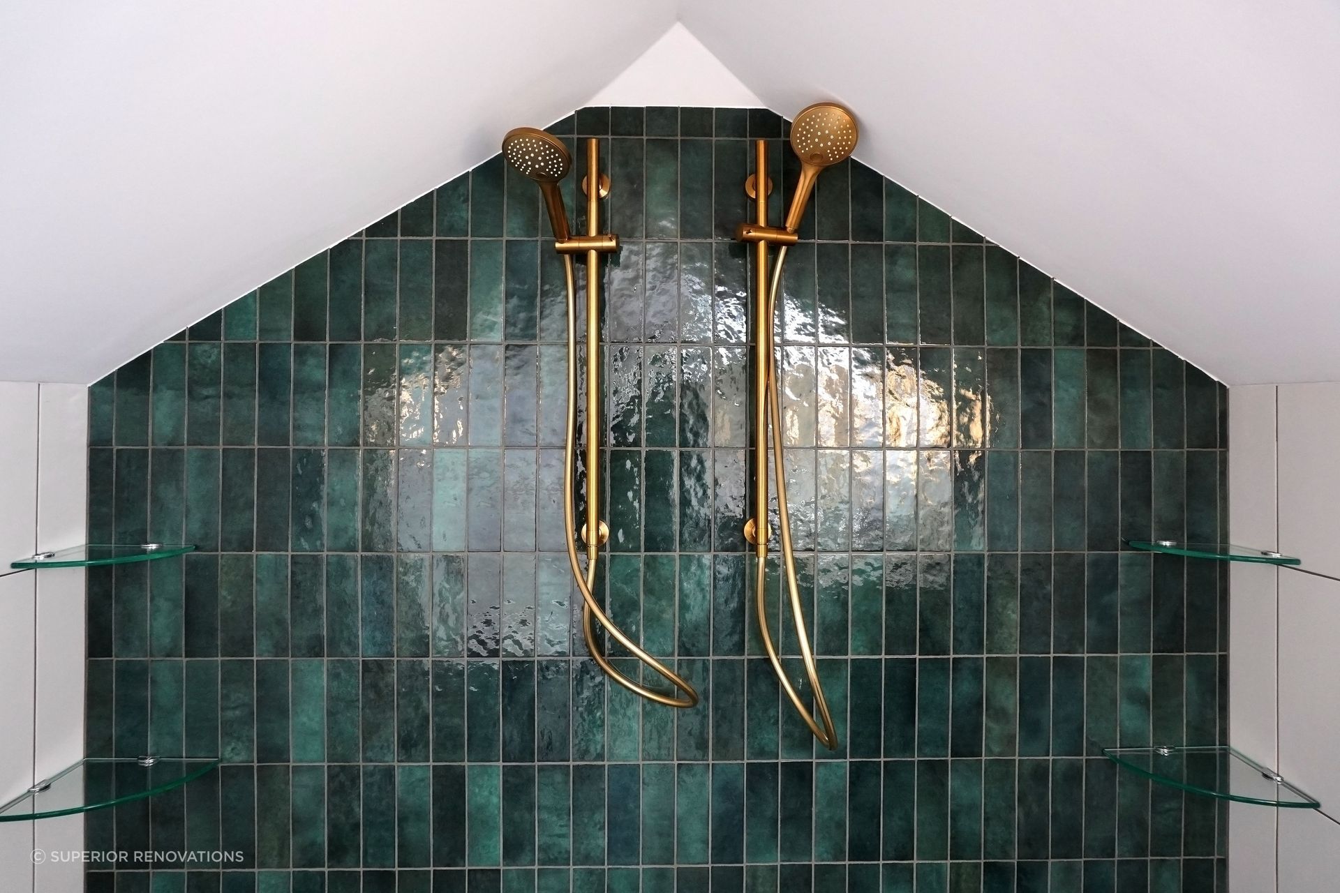 Featured tile wall in Westmere