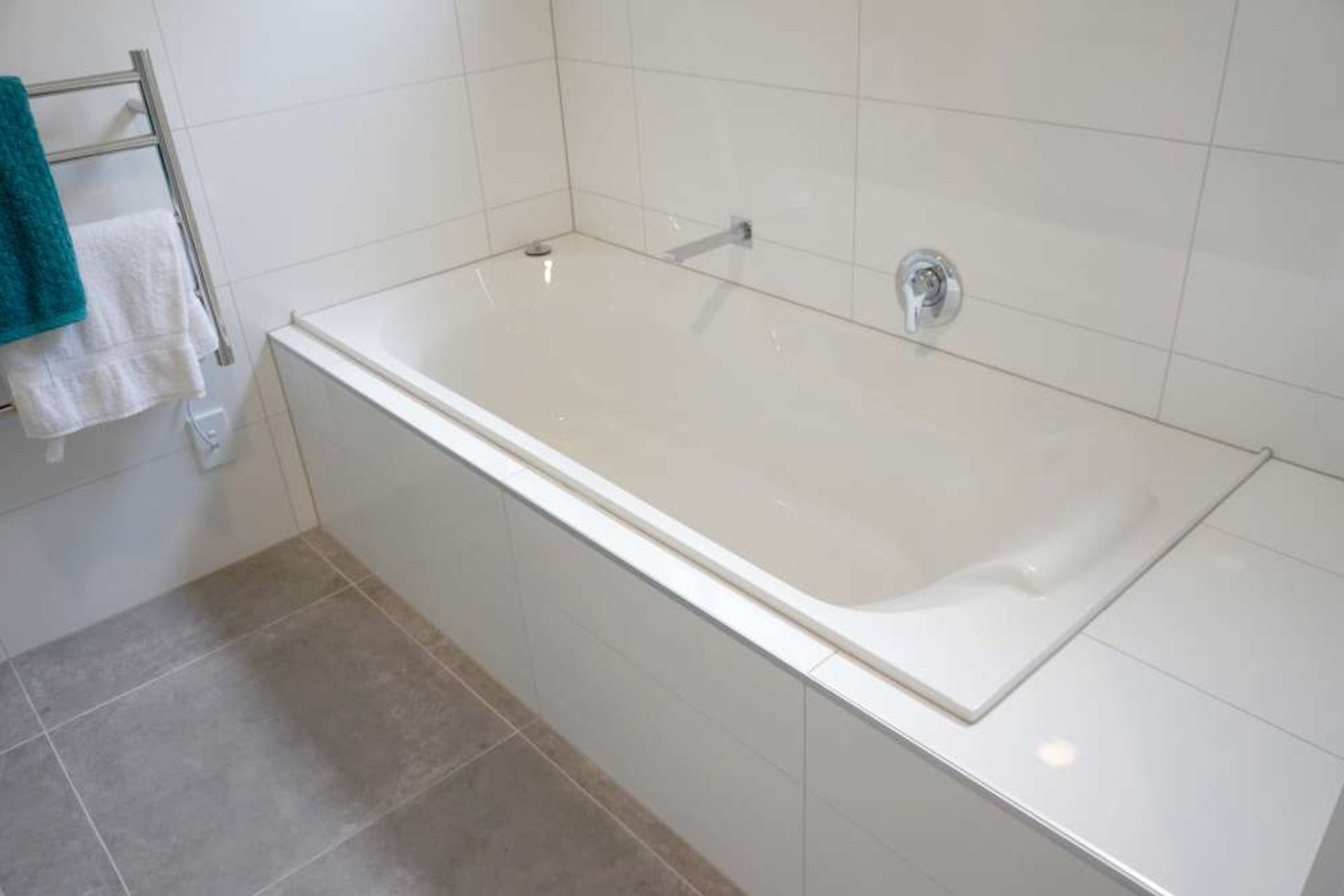 AFTER we renovated the 2nd Bathroom
