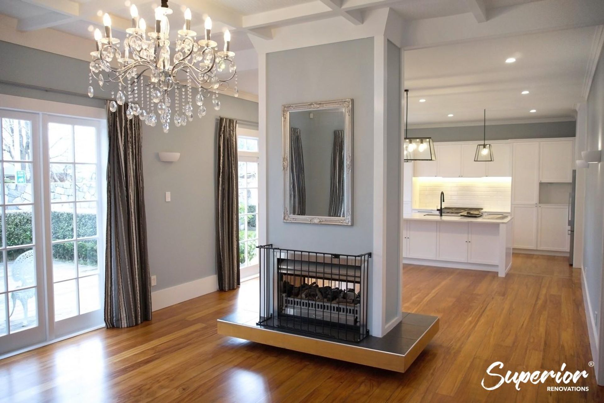 Broken Plan Kitchen Layout