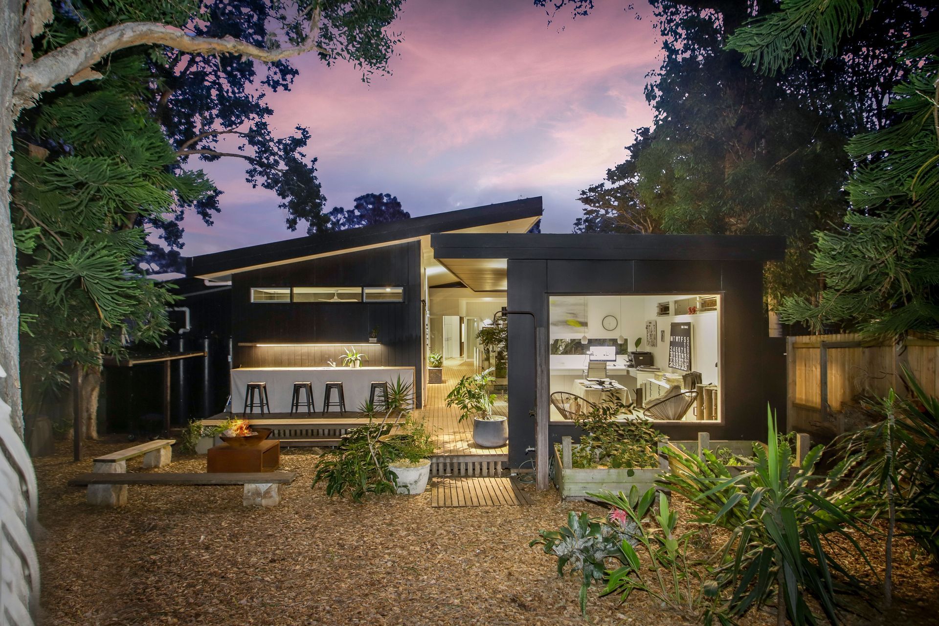 Designed for multi-generational living, this new build employs a universal design code and features wheelchair accessibility without compromising on the coastal aesthetic | Bimbimbi House by Farrugia Design | Photography by James Billing