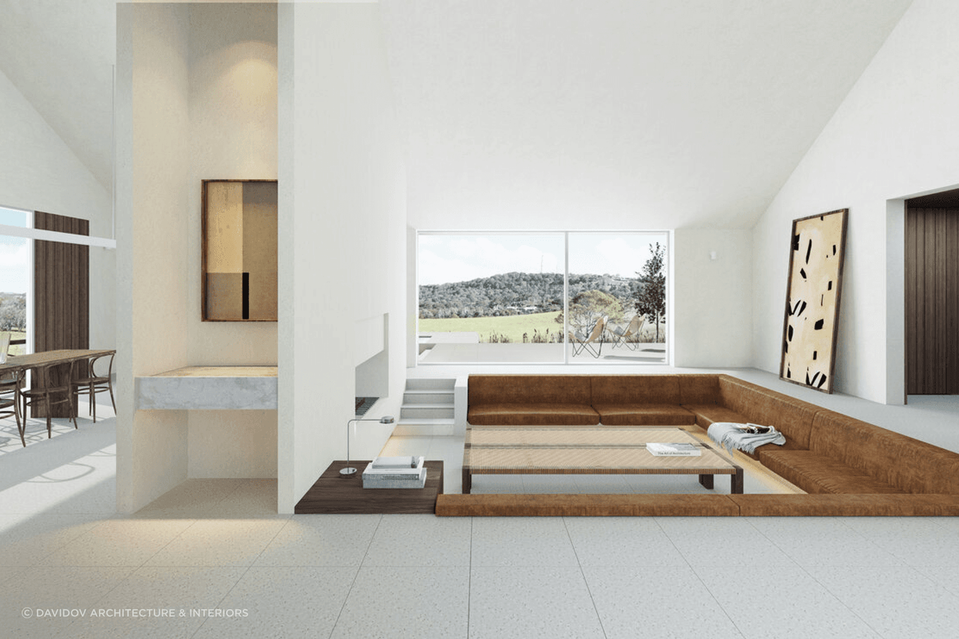 Ewingsdale Residence by Davidov Architecture &amp; Interiors | 3D visualisation by 3D Eagle Vision