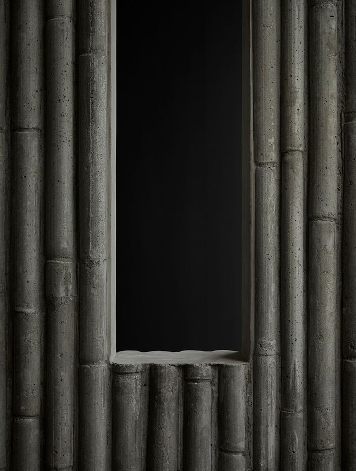 Lin House: how to build an innovative concrete wall with bamboo