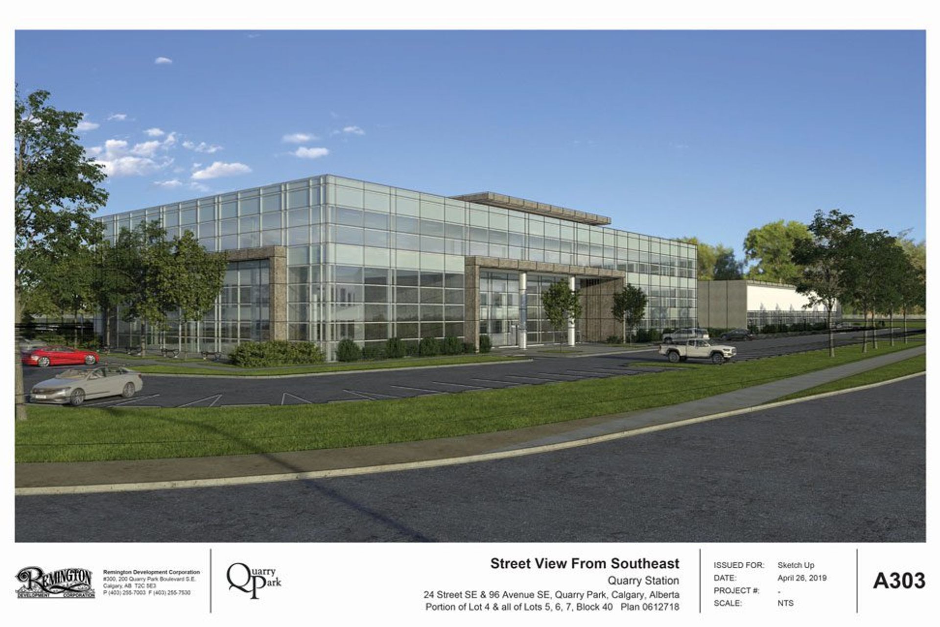 Modelled in SketchUp and 3D Rendered using V-Ray for SketchUp.