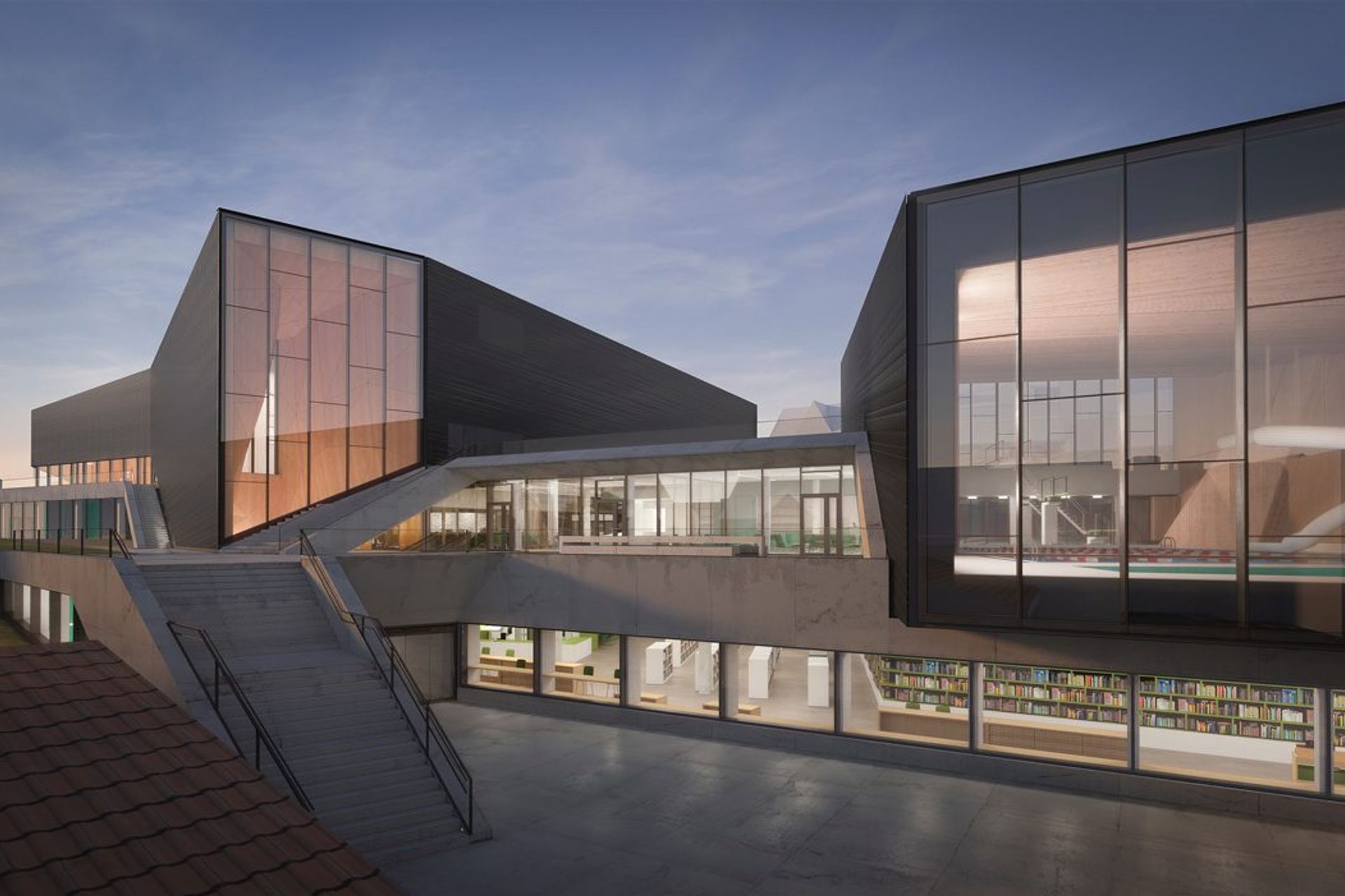 Enscape Render of the Arena Ulstein project