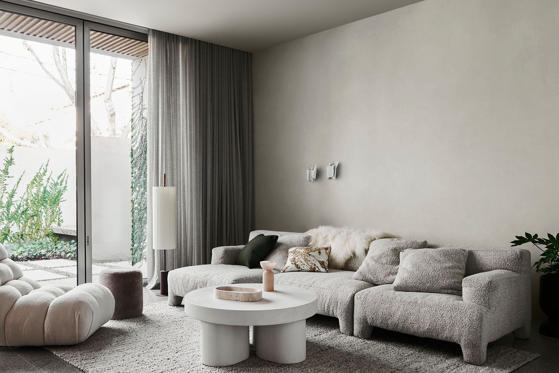 DULUX COLOUR FORECAST 2022. RESTORE PALETTE. PAINT Walls &amp; Ceiling Narrow Neck Half. Styling Bree Leech/Photographer Lisa Cohen.