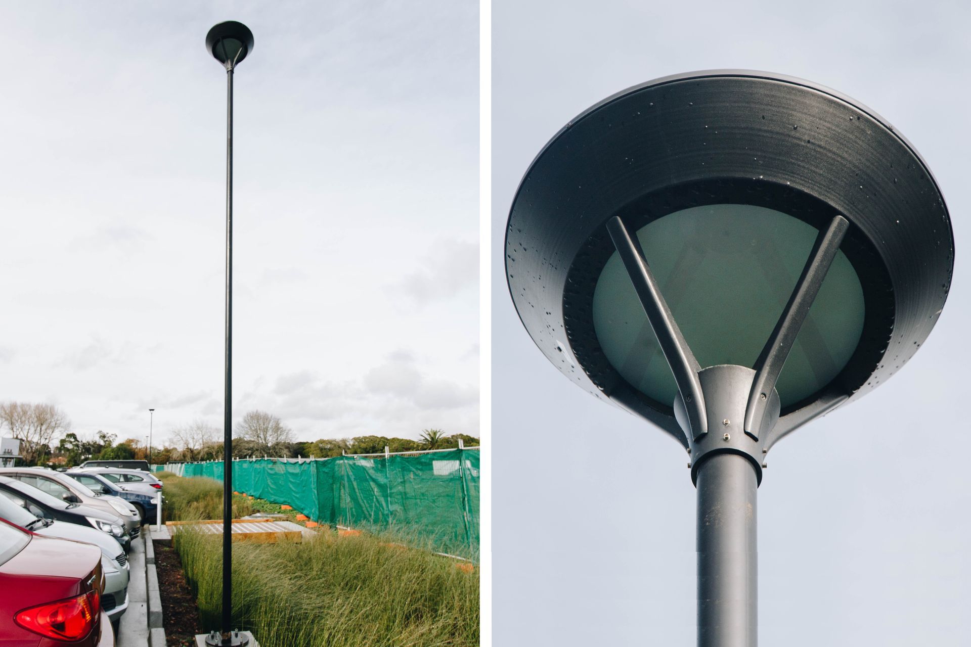 A high-performance LED luminaire, the Sentry Pole Top 008 can replace traditional lighting sources and is suitable for evacuation assembly point illumination.