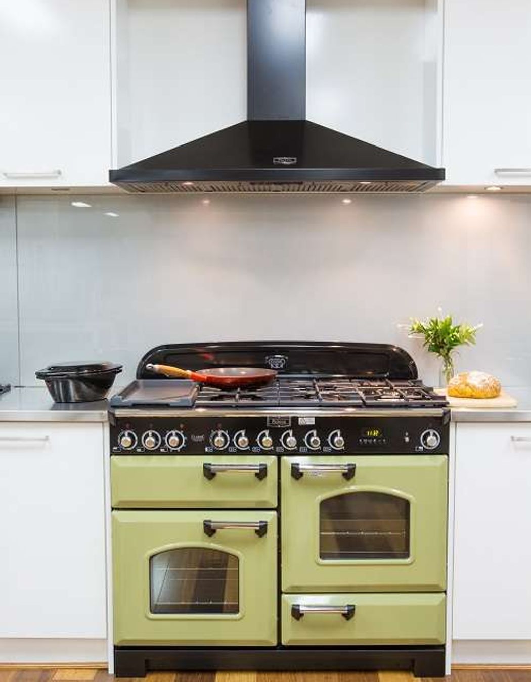 Falcon Classic Deluxe 110 Dual Fuel Range Cooker &amp; Canopy