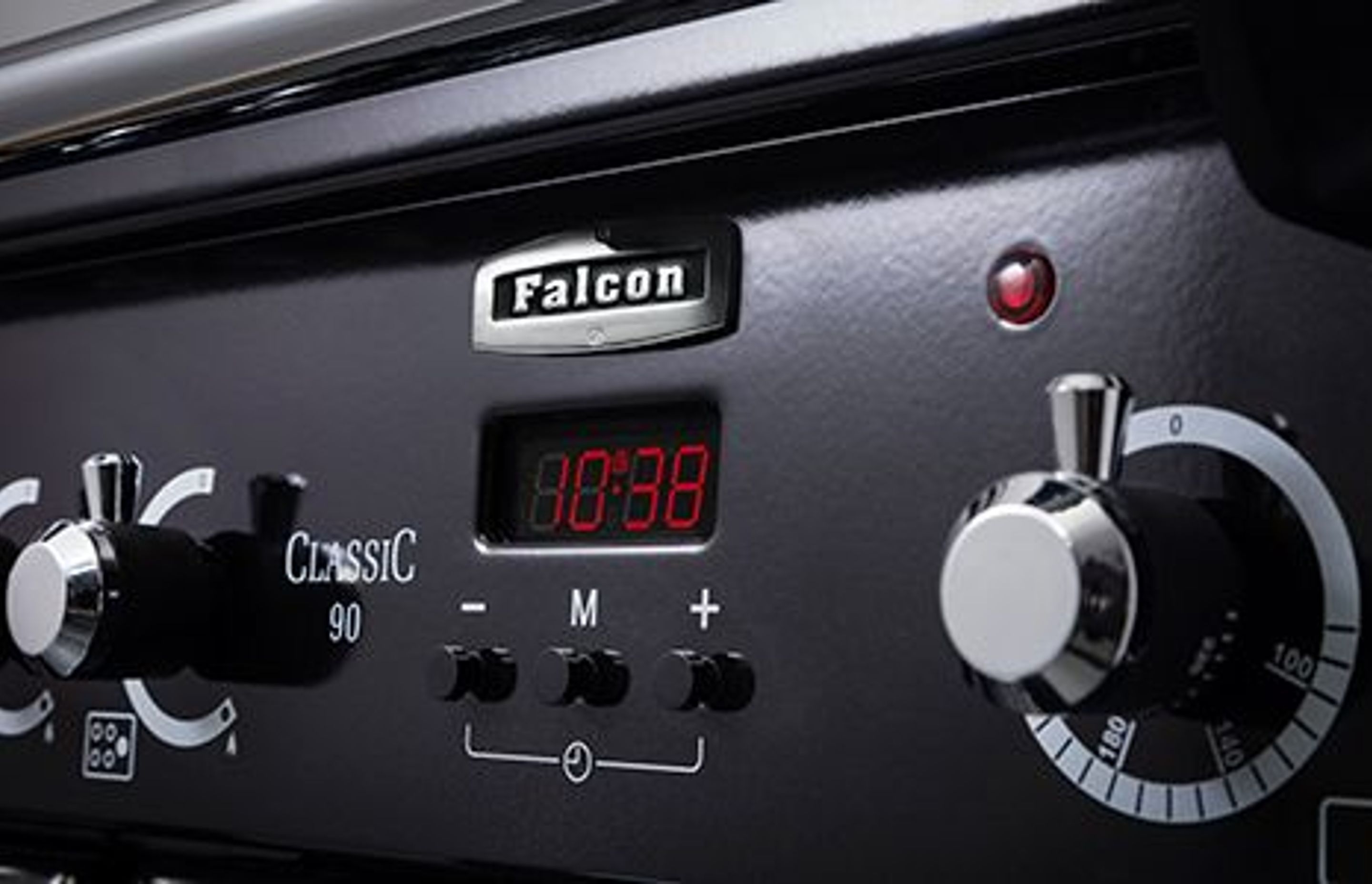 Program your Falcon oven to stop at a specific time.