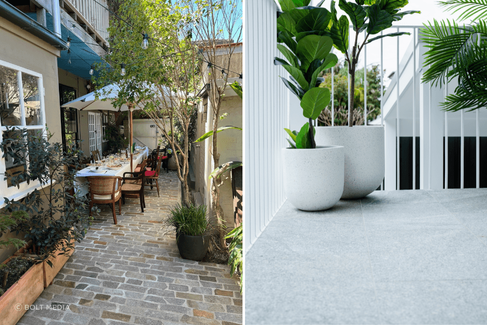 Italian Filetti | Ocean Grey Granite Flamed