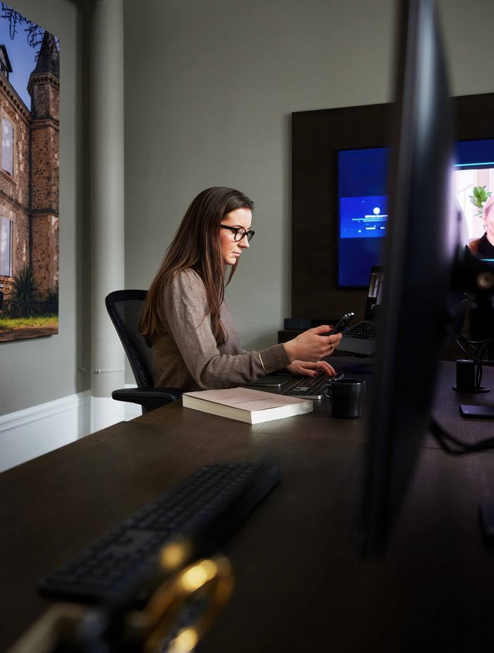 Celin Lund is an HR Manager for Forte, working mostly from the office. | Featured design: HÅG SoFi 7500 | Forte, Oslo