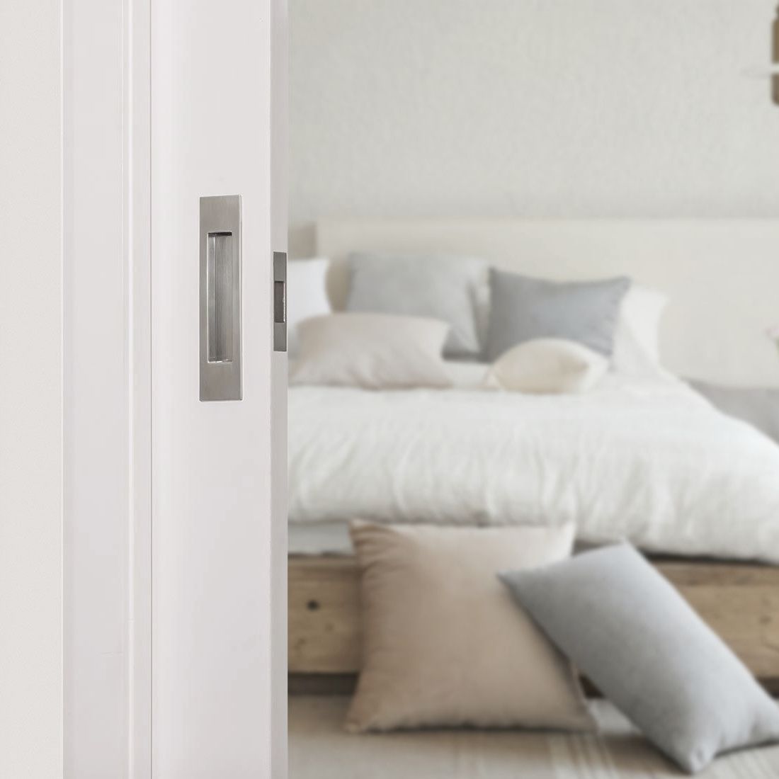 The key to sleek sliding doors is seamless and sophisticated hardware